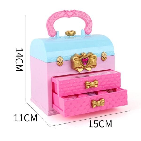 เครื่องสำอาง Cosmetic ชุดแต่งหน้าเด็กแบบกล่องลิ้นชัก - Image 4