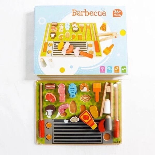 ของเล่นไม้เซ็ตบาร์บีคิว - Image 4