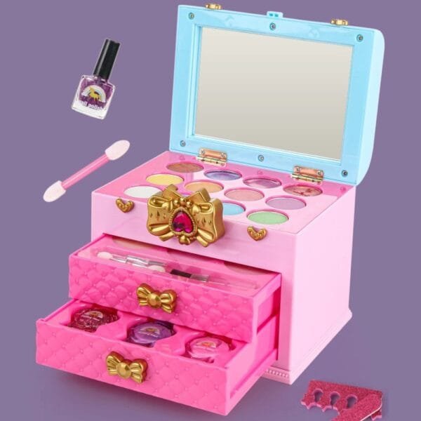 เครื่องสำอาง Cosmetic ชุดแต่งหน้าเด็กแบบกล่องลิ้นชัก - Image 8