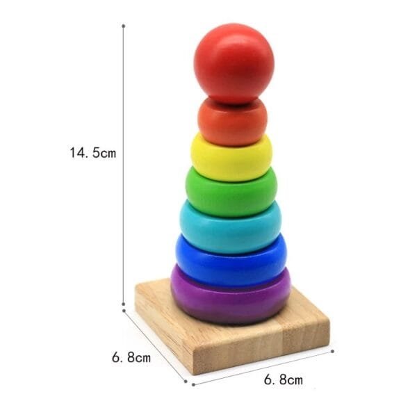 หอคอยไม้สีรุ้ง - Image 3