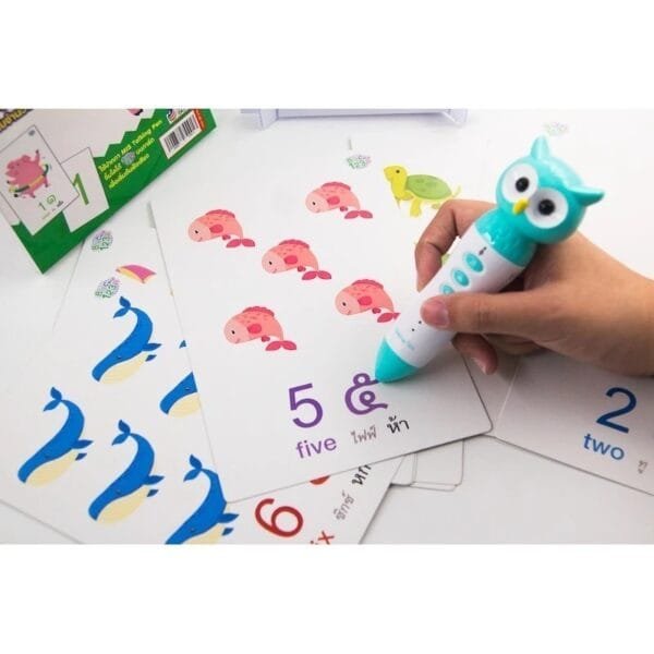 แฟลชการ์ด Big Card 123 ใช้ร่วมกับปากกาพูดได้ (TalkingPen) - Image 4