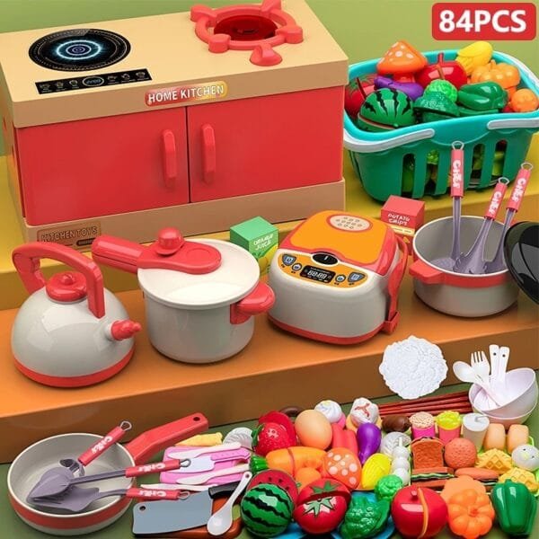 ชุดของเล่นเครื่องครัว 84 ชิ้น