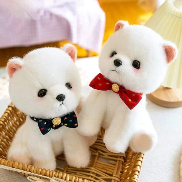 ตุ๊กตาสุนัขพุดเดิ้ลน่ารักขนนุ่มเซ็ต 3 สี - Image 4