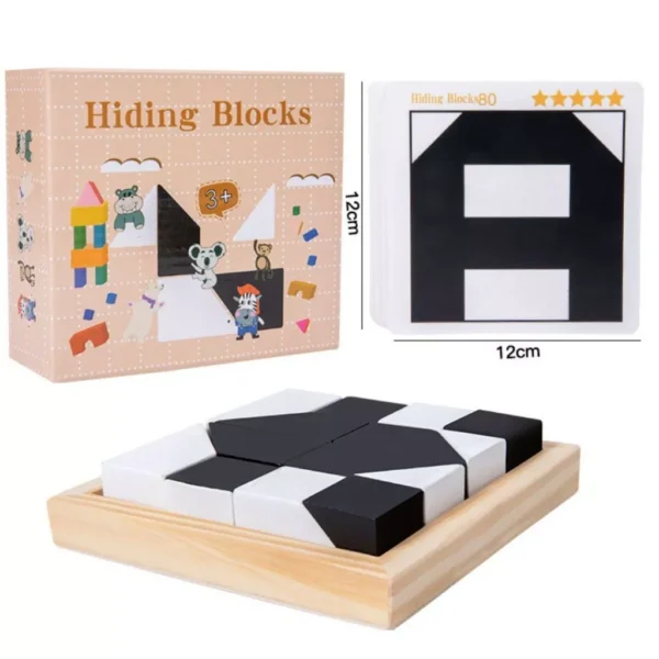 เกมเรียงบล็อก Hiding Blocks