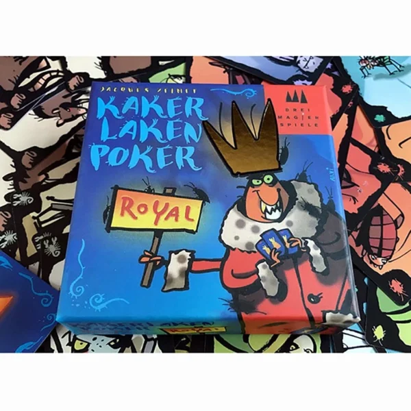 Royal Cards Game Kaker Laken Poker Board Game - Image 3
