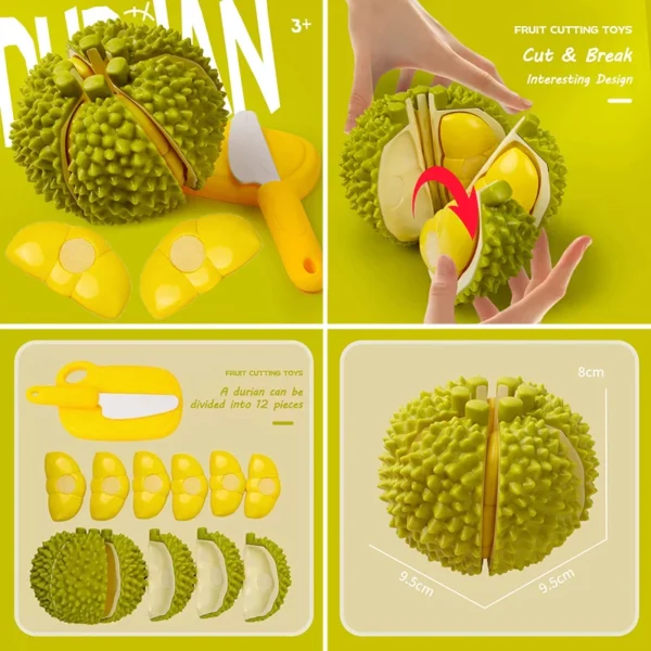 ของเล่นทุเรียนตัดผักผล - Image 3