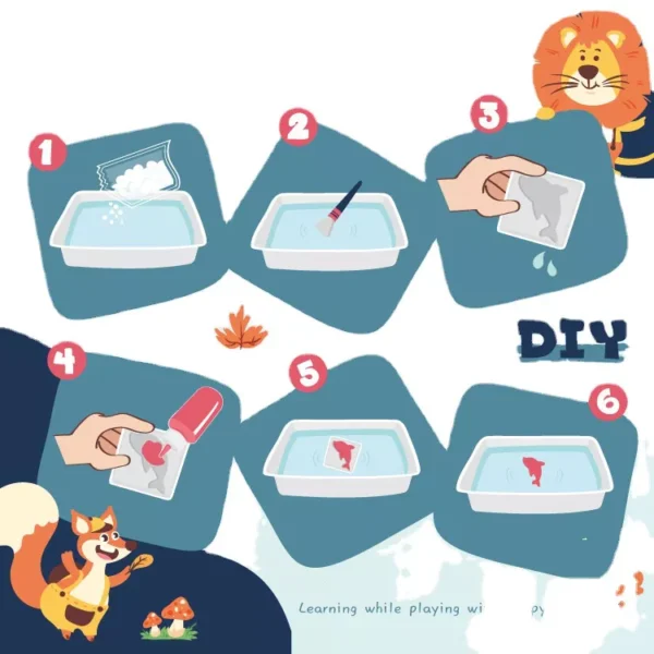 ของเล่นเด็ก เยลลี่น้ำ DIY Magiccal WaterSeape - Image 3