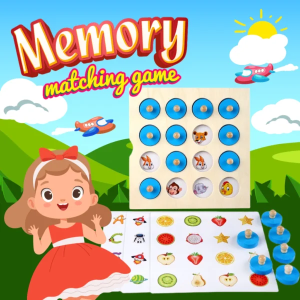 เกมจับคู่ปริศนา matching game montessori